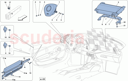Part Diagram for Ferrari 782690