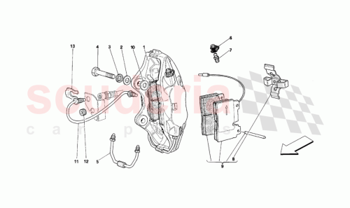 Part Diagram for Ferrari 142478