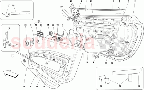 Part Diagram for Ferrari 82549500