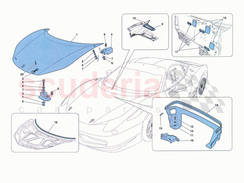Part Diagram for Ferrari 83790700