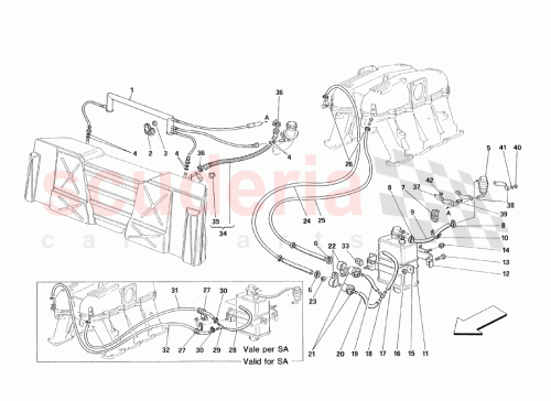 Part Diagram for Ferrari 13422877