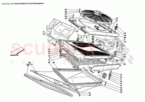 Part Diagram for Ferrari 67363900