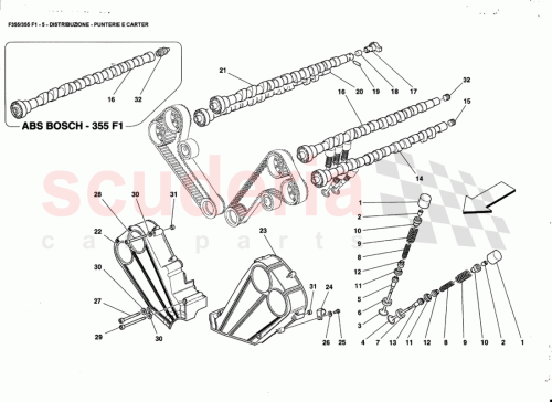 Part Diagram for Ferrari 174759