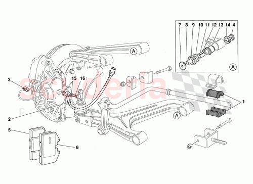 Part Diagram for Ferrari 70000796