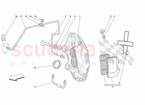 Part Diagram for Ferrari 215663