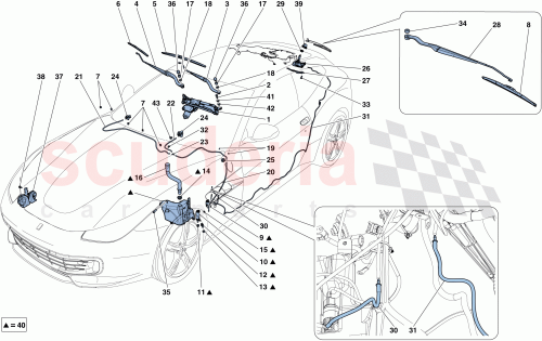 Part Diagram for Ferrari 325590