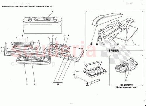 Part Diagram for Ferrari 199837