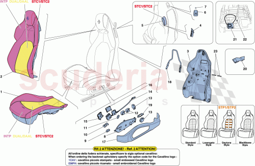 Part Diagram for Ferrari 87502600