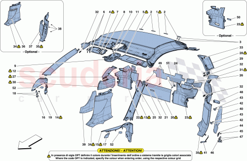 Part Diagram for Ferrari 87947212