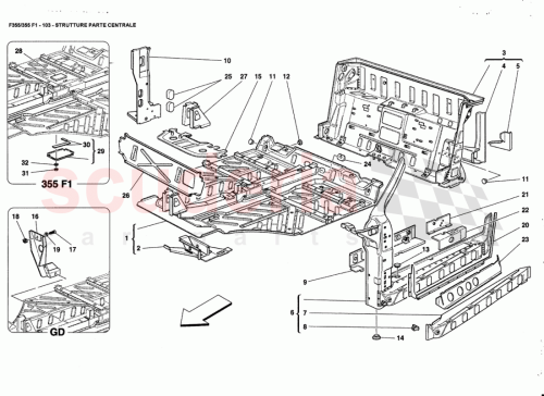 Part Diagram for Ferrari 65355500