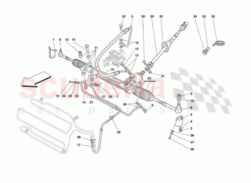 Part Diagram for Ferrari 900613