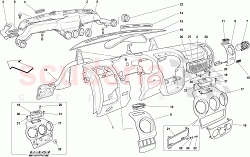 Part Diagram for Ferrari 80760512