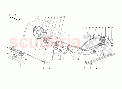 Part Diagram for Ferrari 62797600