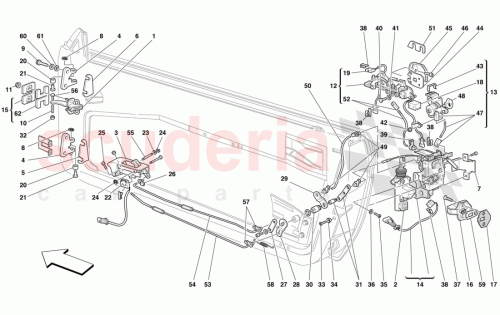 Part Diagram for Ferrari 62773900