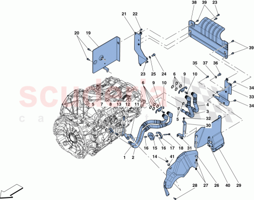 Part Diagram for Ferrari 309168