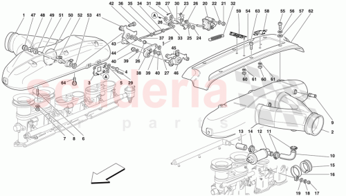 Part Diagram for Ferrari 154651