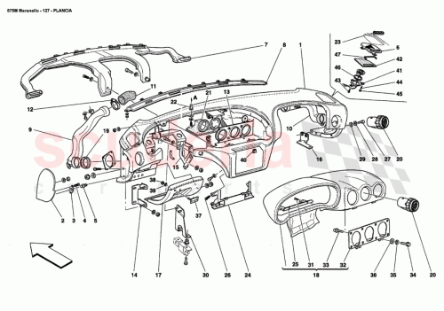 Part Diagram for Ferrari 67253310