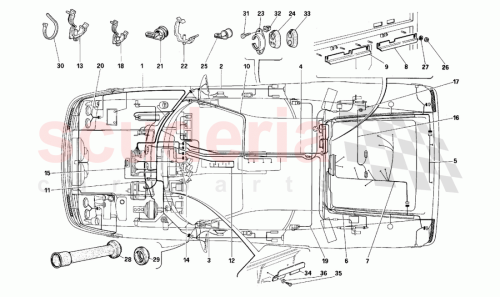 Part Diagram for Ferrari 160427