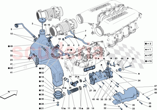 Part Diagram for Ferrari 284579