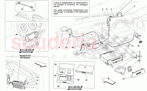 Part Diagram for Ferrari 254699