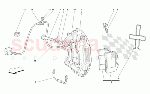 Part Diagram for Ferrari 178924