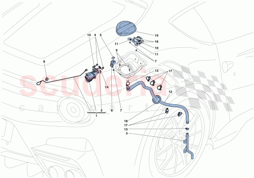 Part Diagram for Ferrari 86730400