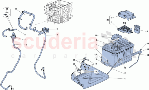 Part Diagram for Ferrari 292784