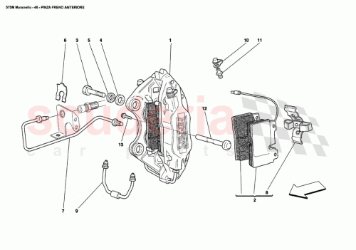 Part Diagram for Ferrari 193133