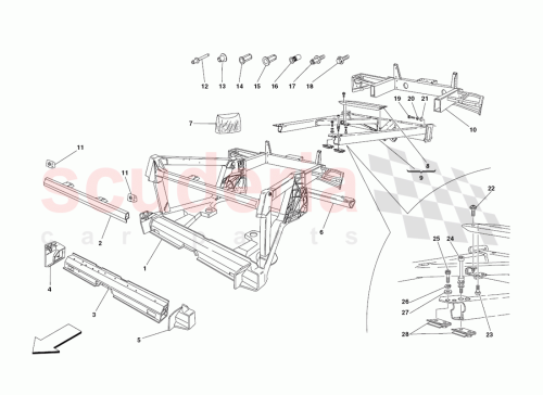 Part Diagram for Ferrari 68887111