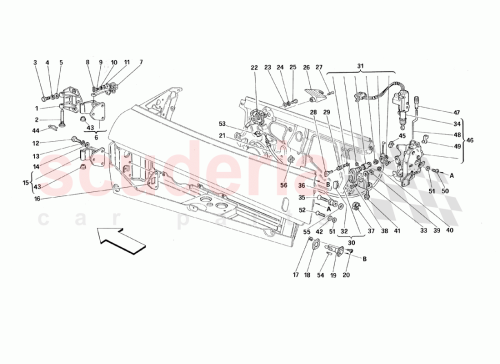 Part Diagram for Ferrari 248061