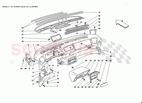 Part Diagram for Ferrari 641183