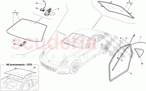 Part Diagram for Ferrari 80462700