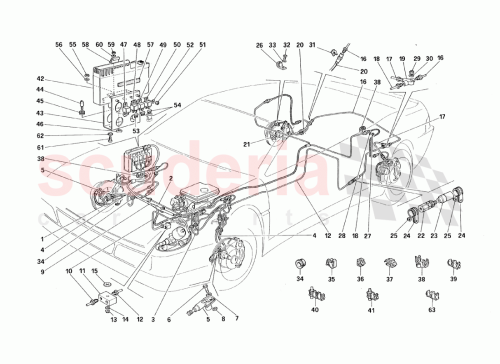 Part Diagram for Ferrari 153472
