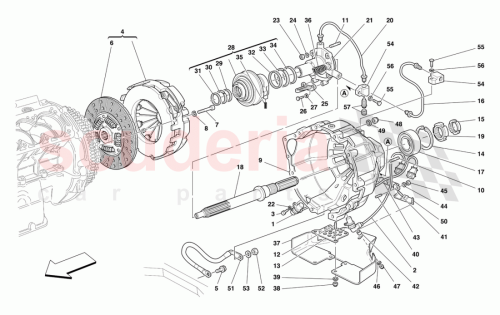 Part Diagram for Ferrari 164082