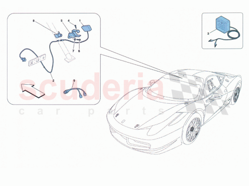 Part Diagram for Ferrari 83994100