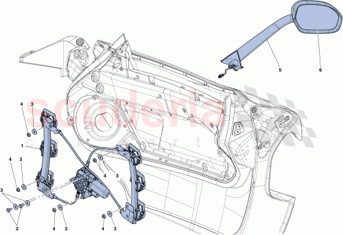 Part Diagram for Ferrari 88910400