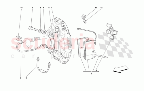 Part Diagram for Ferrari 178902