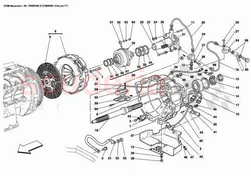 Part Diagram for Ferrari 214436