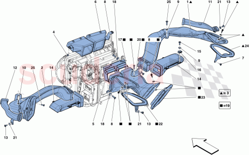 Part Diagram for Ferrari 87030600