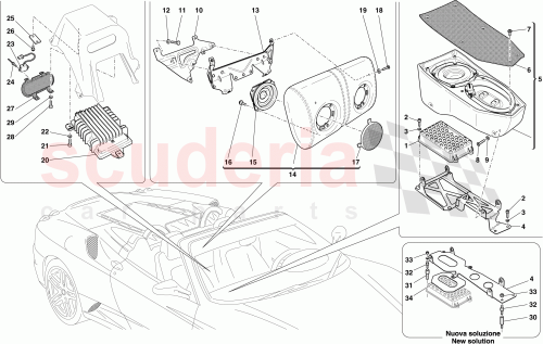 Part Diagram for Ferrari 16082977