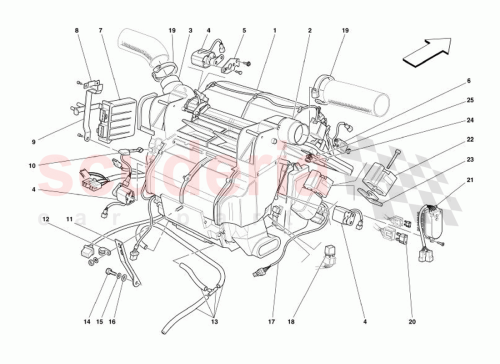 Part Diagram for Ferrari 66169800