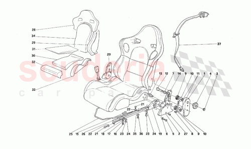 Part Diagram for Ferrari 64348000