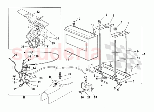 Part Diagram for Ferrari 169053