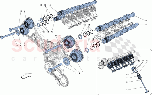 Part Diagram for Ferrari 331715