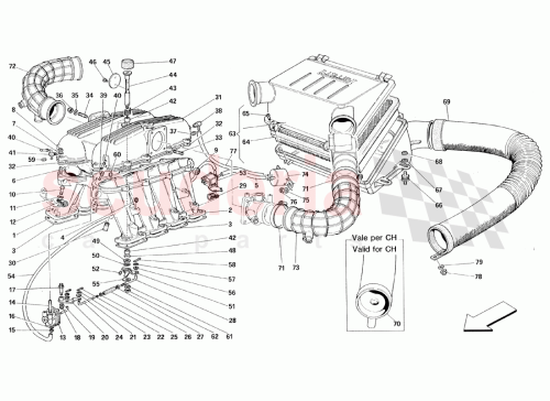 Part Diagram for Ferrari 155871