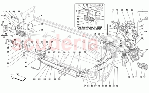 Part Diagram for Ferrari 63189300