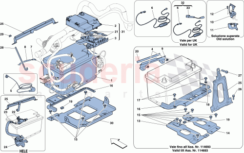Part Diagram for Ferrari 82500400