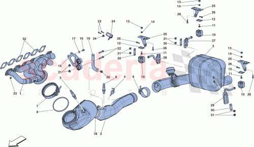 Part Diagram for Ferrari 290743