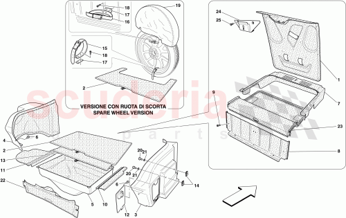 Part Diagram for Ferrari 69865200