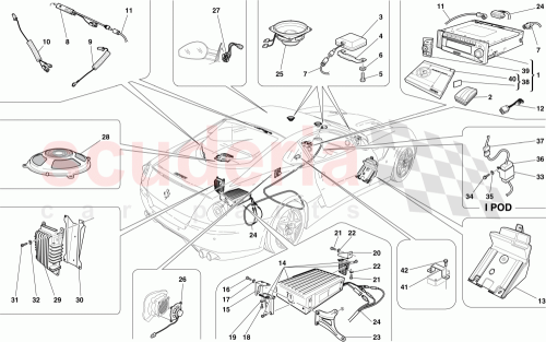 Part Diagram for Ferrari 230799